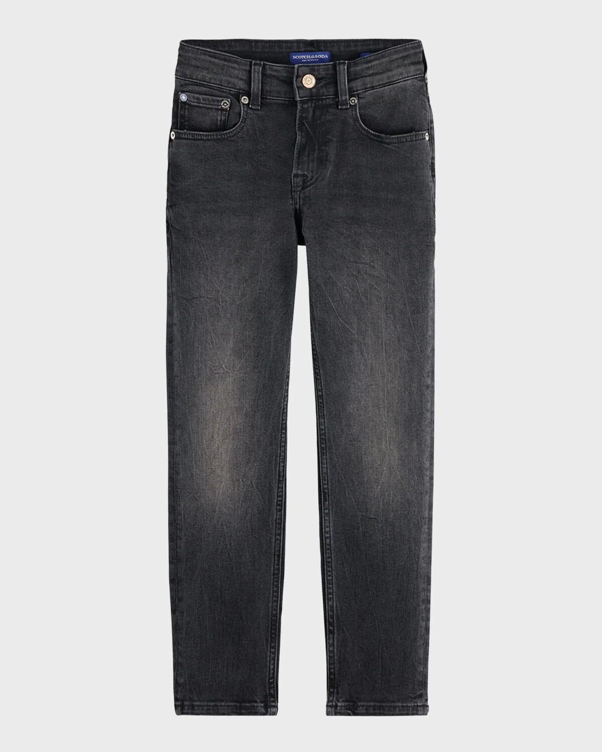 

Джинсы узкого кроя Dean Dark Wash для мальчиков, размер 4–12 Scotch & Soda, черный