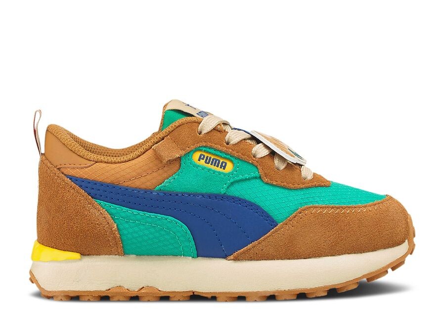 

Кроссовки Puma Tiny Cottons X Rider Fv Little Kid 'Croissant', зеленый