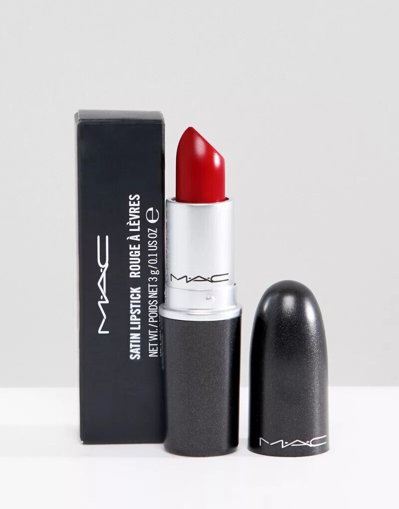 

MAC – Атласная губная помада – MAC Red, Коричневый