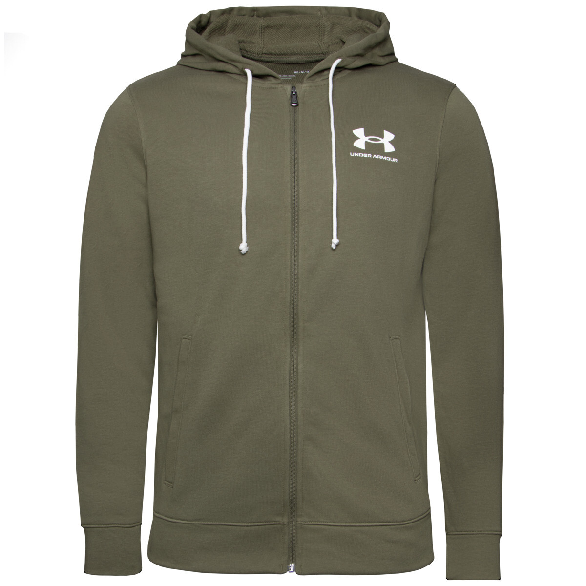 

Толстовка Under Armour Rival Terry LC Full Zip, цвет gruen