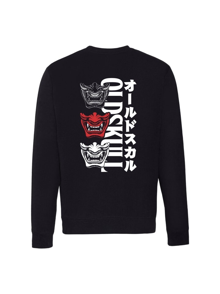 

Толстовка OLDSKULL Asian Triple Mask Logo Graphic, черный
