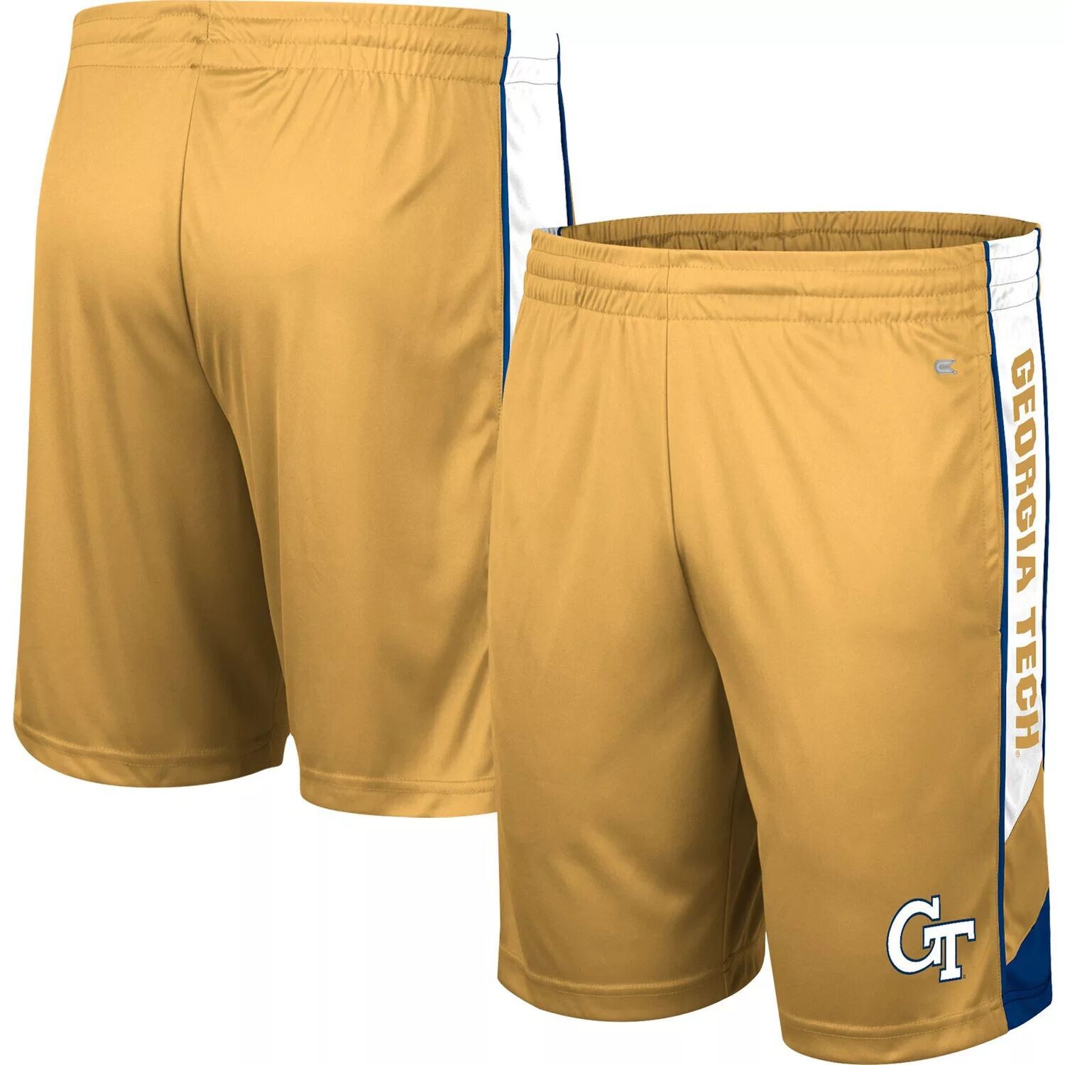 

Мужские желтые куртки Colosseum Gold Georgia Tech, шорты для бассейна