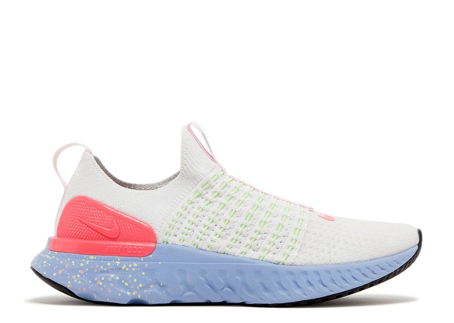 

Кроссовки Nike Wmns React Phantom Run Flyknit 2 'Confetti', белый