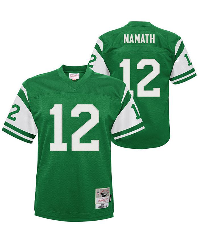 Джерси вышедшего на пенсию игрока Big Boys Joe Namath New York Jets Legacy Mitchell & Ness, зеленый