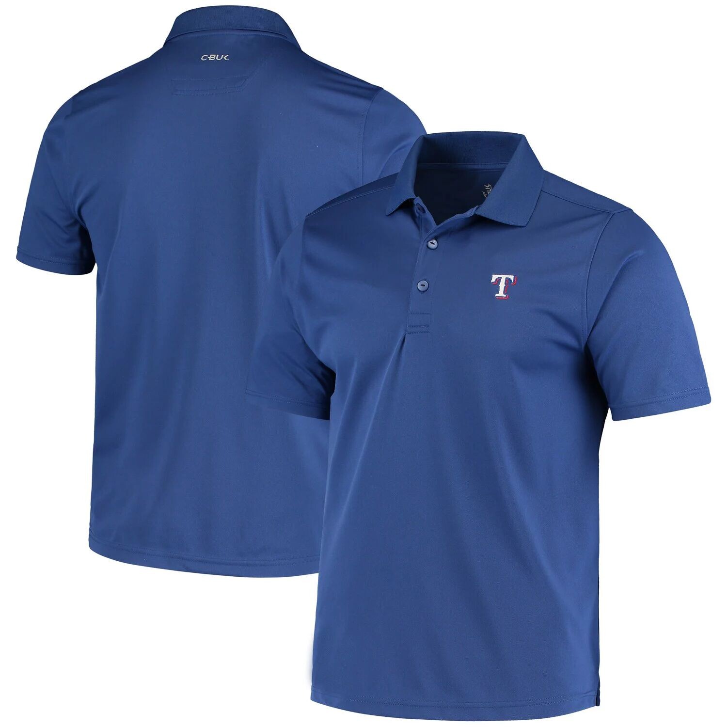 

Мужская рубашка-поло CBUK от Cutter & Buck Royal Texas Rangers Fairwood