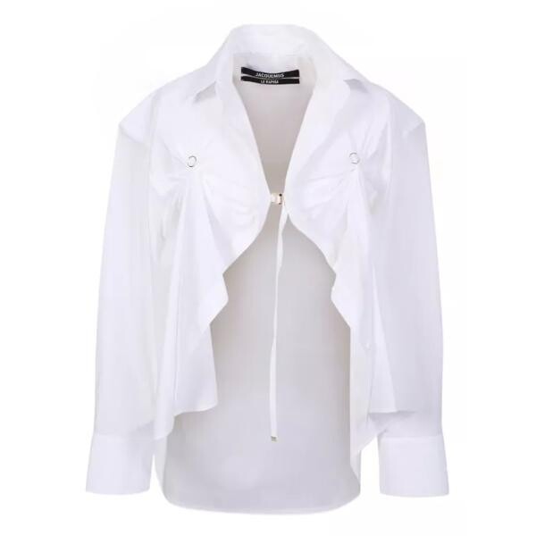 

Футболка cotton amaro shirts Jacquemus, белый
