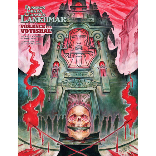 Книга Dungeon Crawl Classics Rpg Lankhmar: #4 Violence For Votishal Goodman Games книга dungeon crawl classics rpg 74 – blades against death