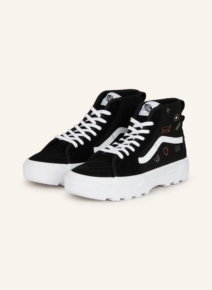 

Высокие кеды sk8-hi Vans, черный