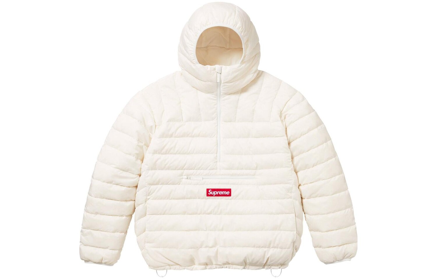 

Пуховик унисекс Supreme, коричневый