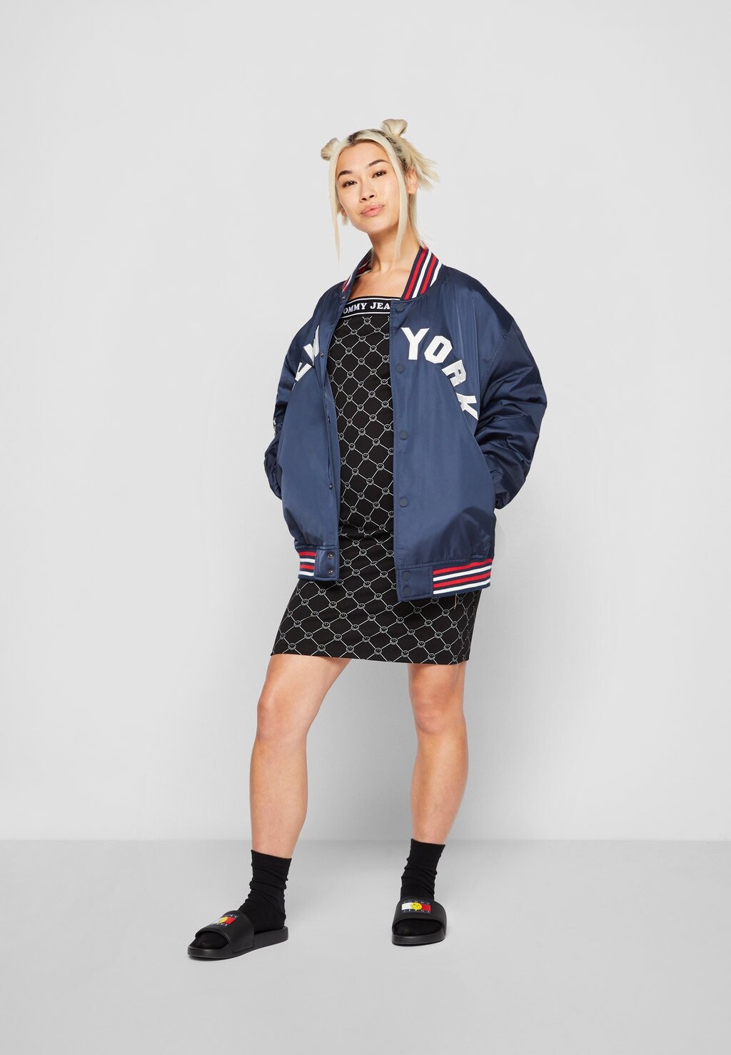 

Платье из джерси Tommy Jeans, черный