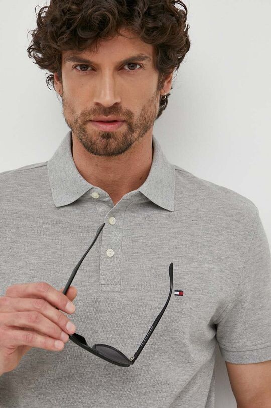 

Рубашка поло Tommy Hilfiger, серый