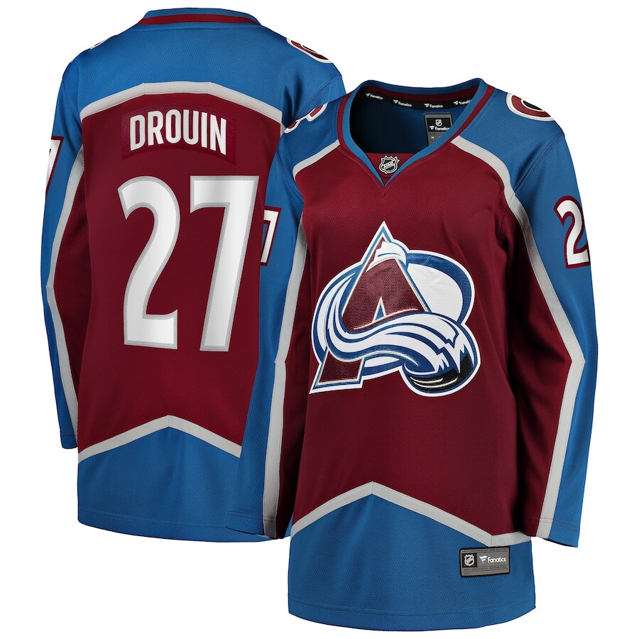 

Джерси Fanatics Branded Colorado Avalanche, бордовый