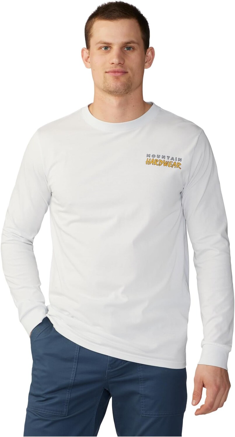 

Логотип Landscape с длинным рукавом Mountain Hardwear, цвет Fogbank
