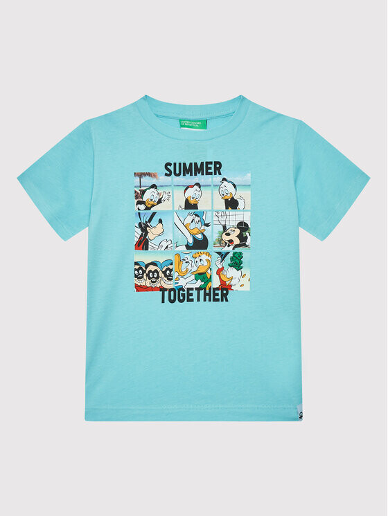 

Футболка стандартного кроя United Colors Of Benetton, синий