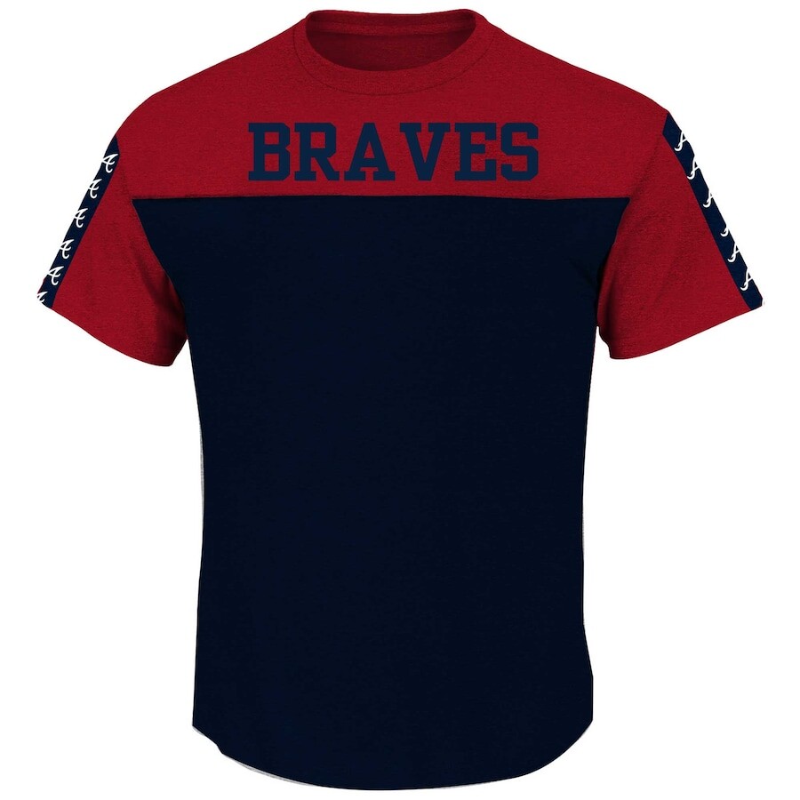 

Футболка с коротким рукавом Profile Atlanta Braves, красный