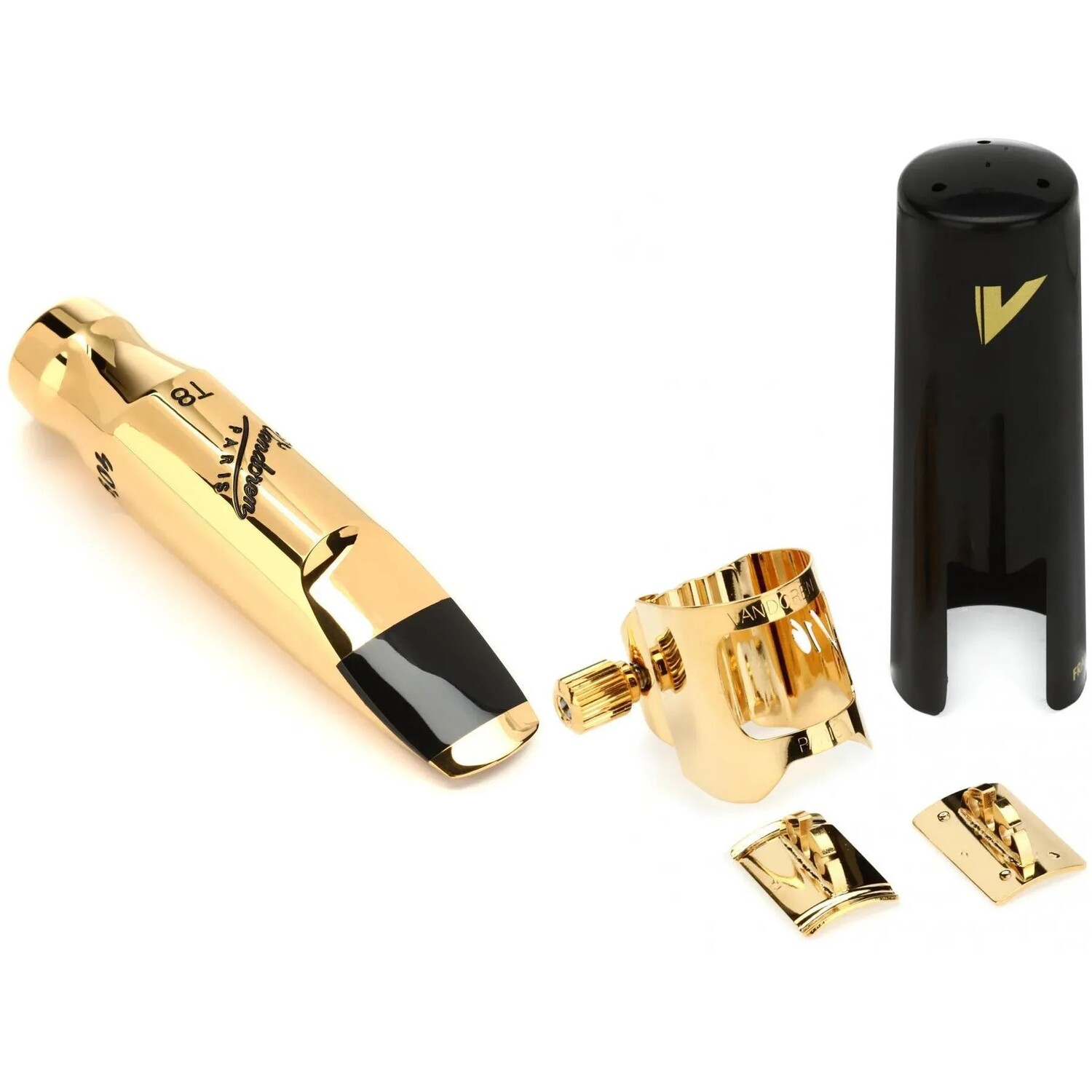 

Vandoren SM824GL V16 Металлический мундштук для тенор-саксофона с оптимальной лигатурой - T8L