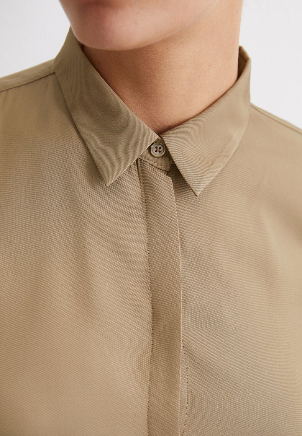 

Блузка на пуговицах CASUAL FIT SOLID Marc O'Polo, светло-коричневый