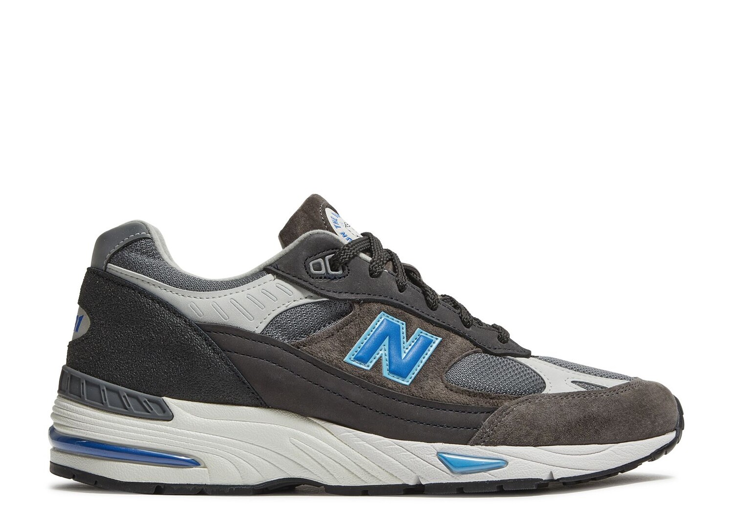 

Кроссовки New Balance Run The Boroughs X 991 Made In England 'London Marathon', серый