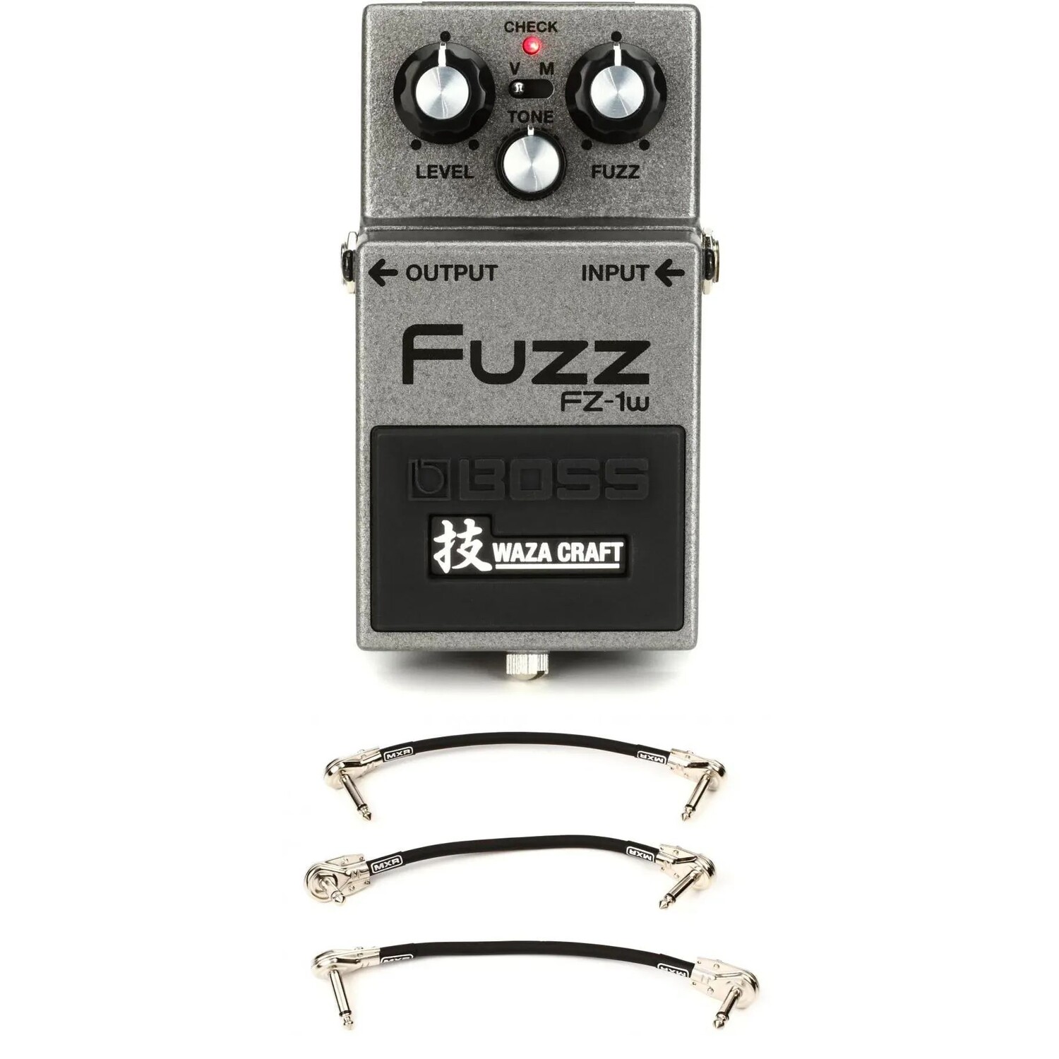 

Педаль Boss FZ-1W Waza Craft Fuzz с 3 соединительными кабелями