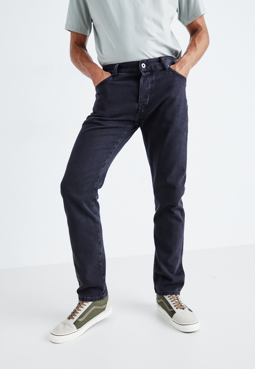 

Прямые джинсы Pepe Jeans, цвет black denim