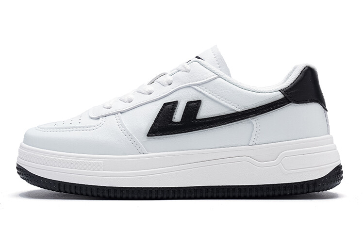 

Кроссовки WARRIOR Skateboarding Shoes Unisex Low-top Black, белый/черный