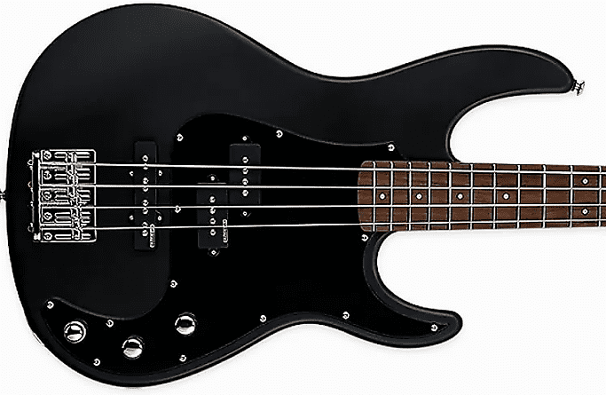 Басс гитара ESP LTD ESP LTD AP Series AP-204 Bass Guitar Black Satin w roasted jatoba board