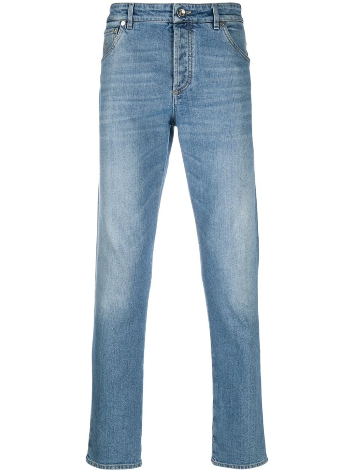 

Brunello Cucinelli прямые джинсы, синий