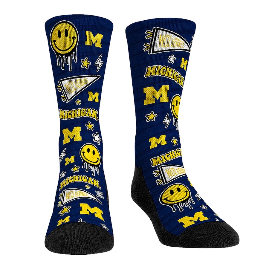 

Носки Rock Em Socks Michigan Wolverines