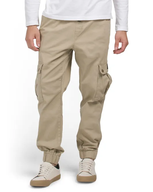 

Узкие функциональные джоггеры Wesc, цвет Twill Beige