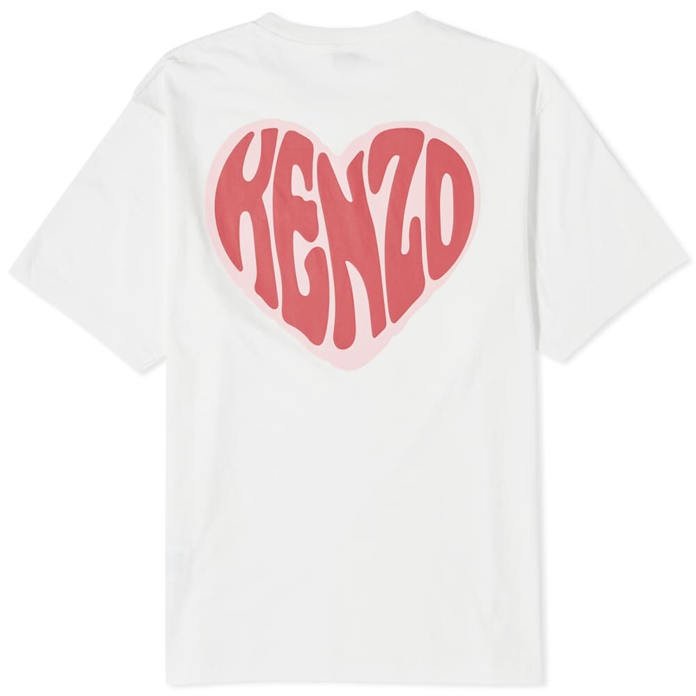 

Футболка оверсайз Kenzo Hearts