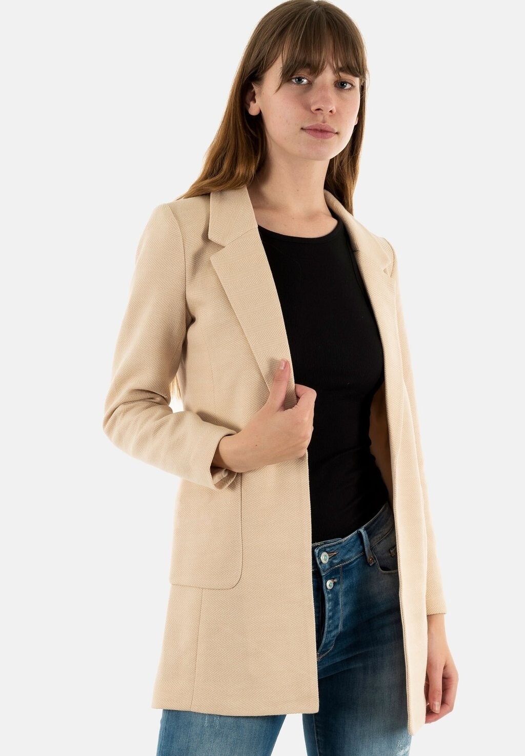 

Короткое пальто ONLY, цвет beige