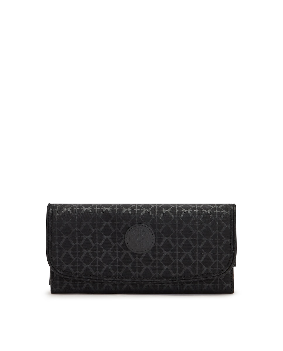 Женский кошелек с Rfid-защитой черного цвета Kipling, черный