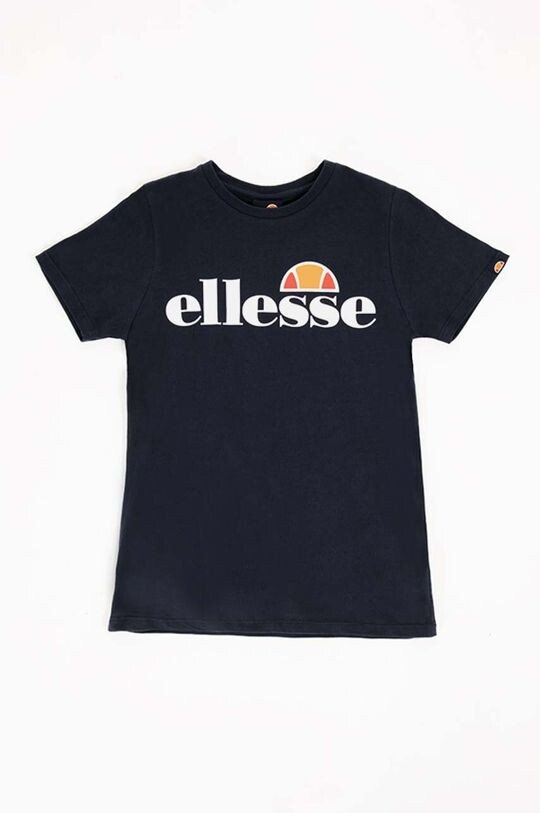 

Детская хлопковая футболка Ellesse, черный