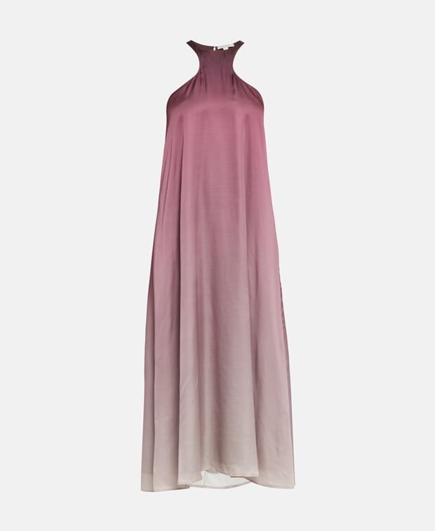 

Длинное платье AllSaints, розовый
