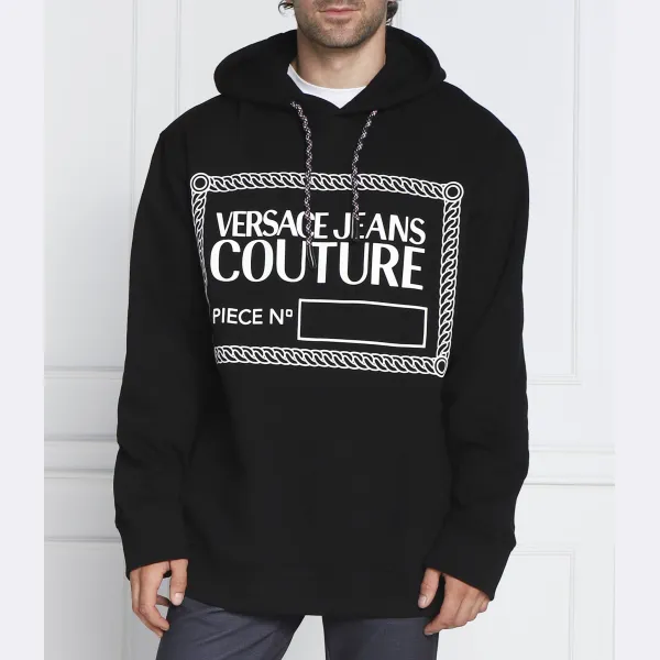 

Толстовка оверсайз Versace, черный