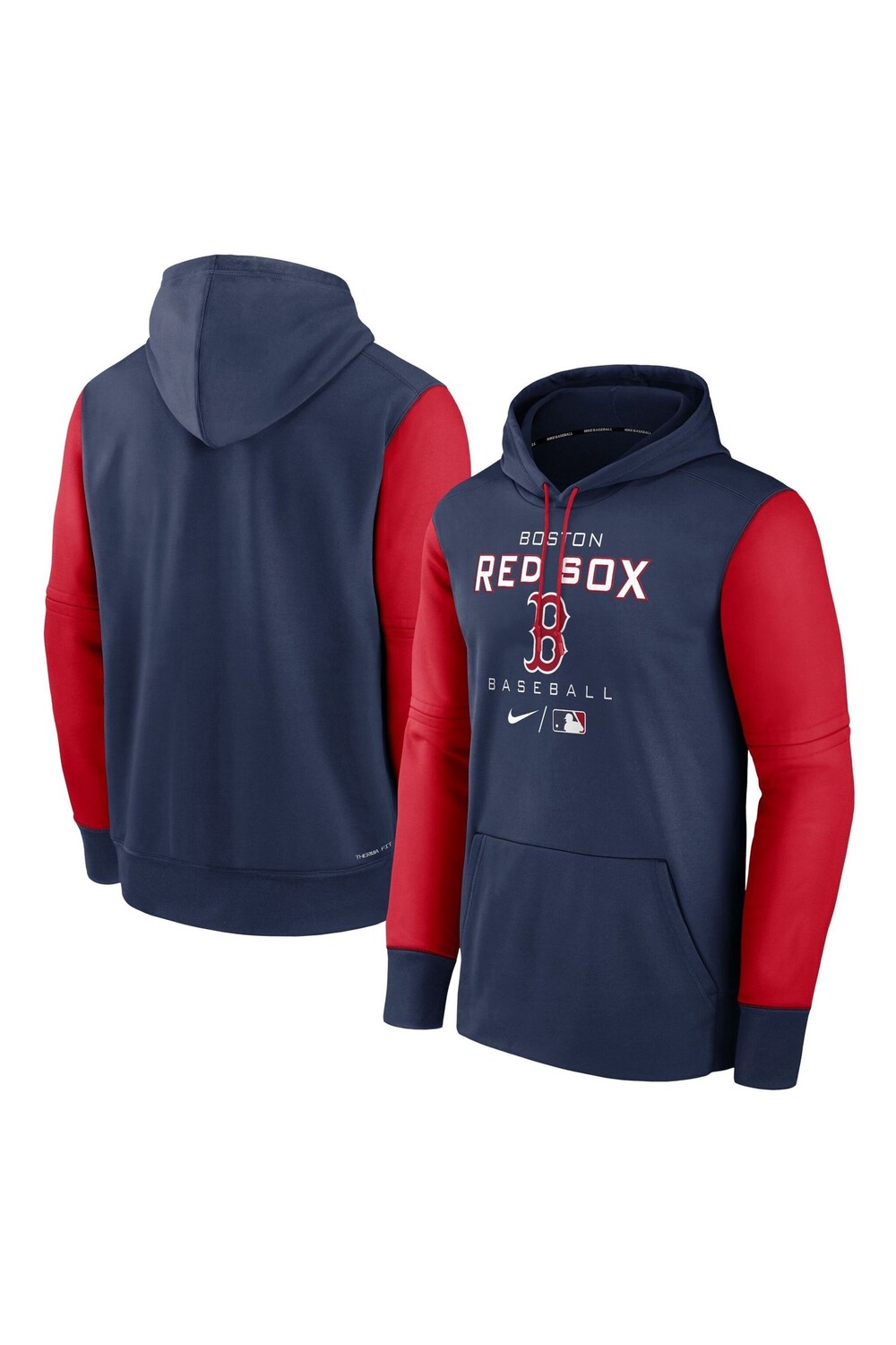 

Красная худи Fanatics Boston Sox Therma Nike Nike, синий, Красный