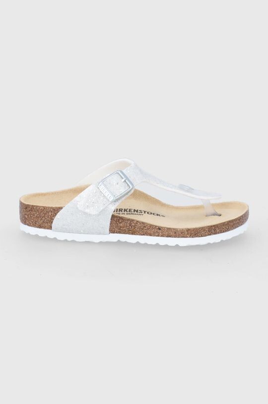 

Birkenstock Детские шлепанцы, серебро