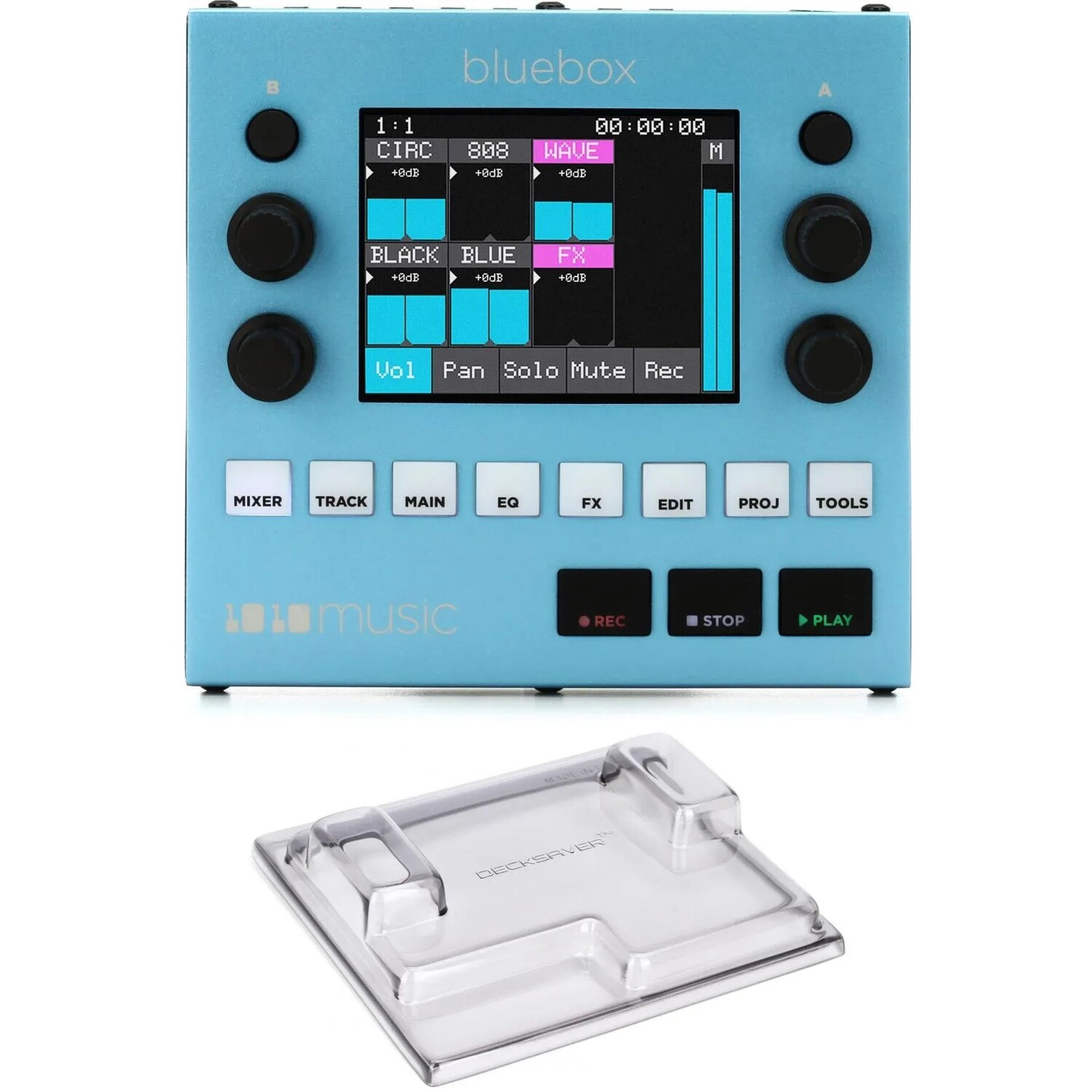 

Компактный цифровой микшер-рекордер 1010music Bluebox с функцией Decksaver