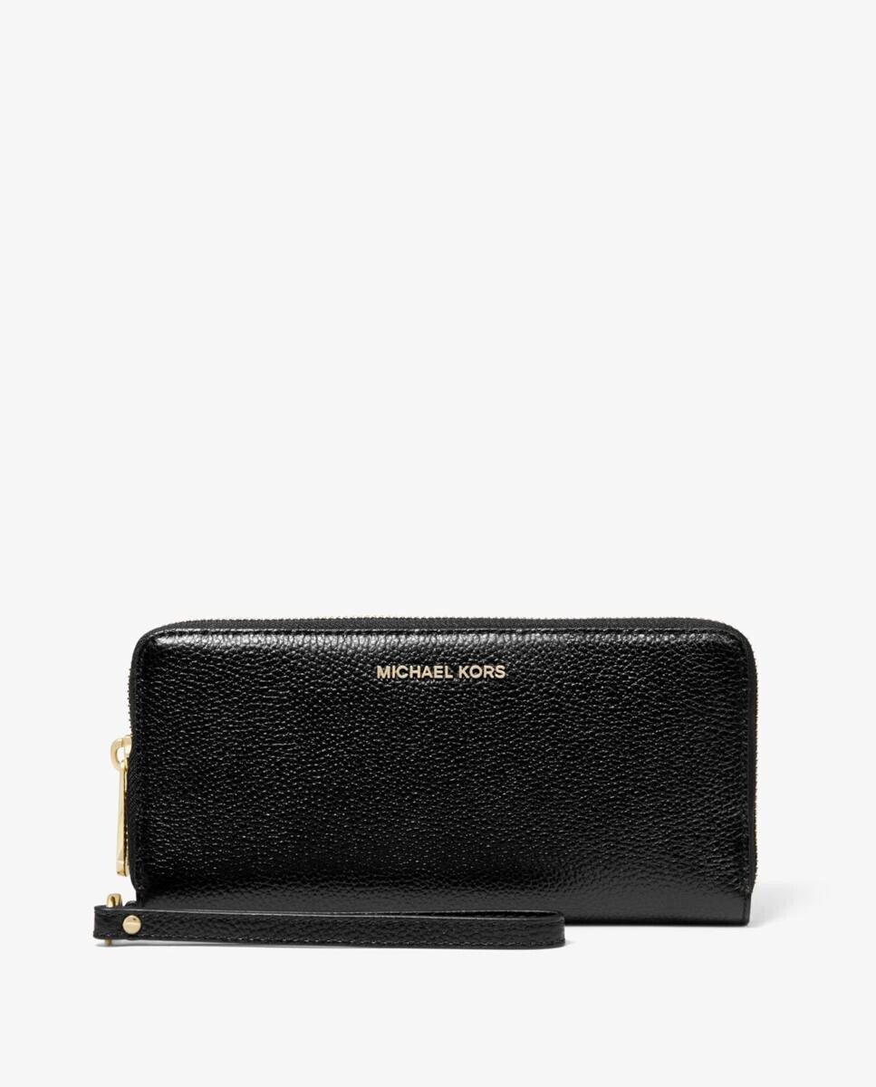 

Michael Kors Женский черный кошелек из зерненой кожи Michael Michael Kors, черный