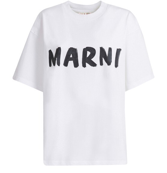 

Рубашка из органического джерси с логотипом Marni