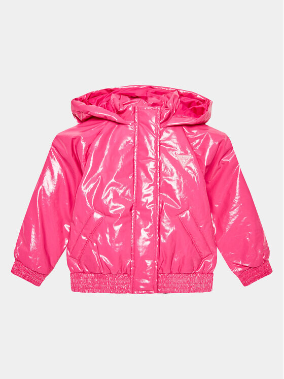 

Переходная куртка стандартного кроя Guess, розовый