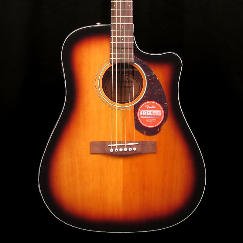 

Акустическая гитара Fender CD-140SCE Dreadnought, Sunburst w/Case