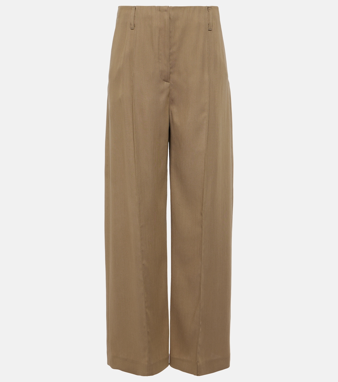 цена Прямые брюки pitmel из смесовой шерсти Acne Studios, коричневый