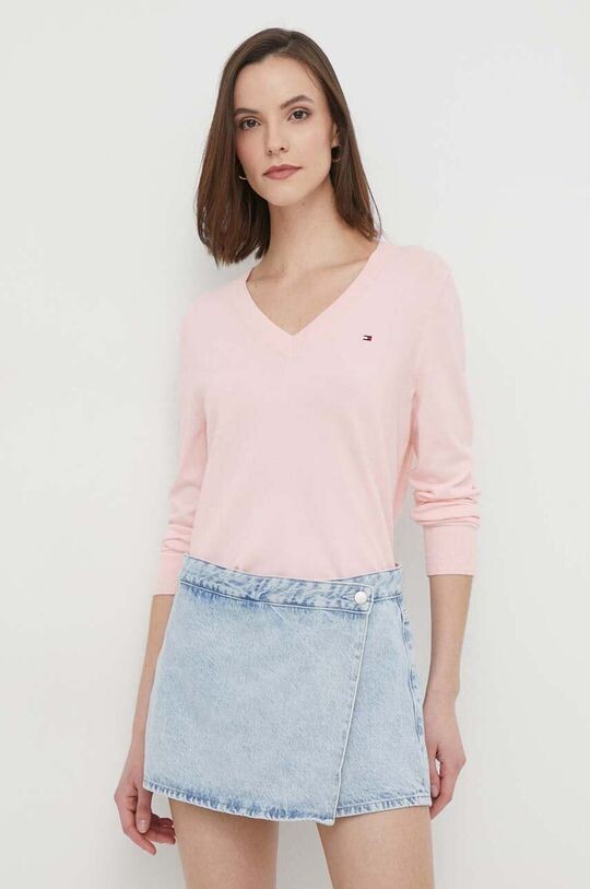 

Свитер Tommy Hilfiger, розовый