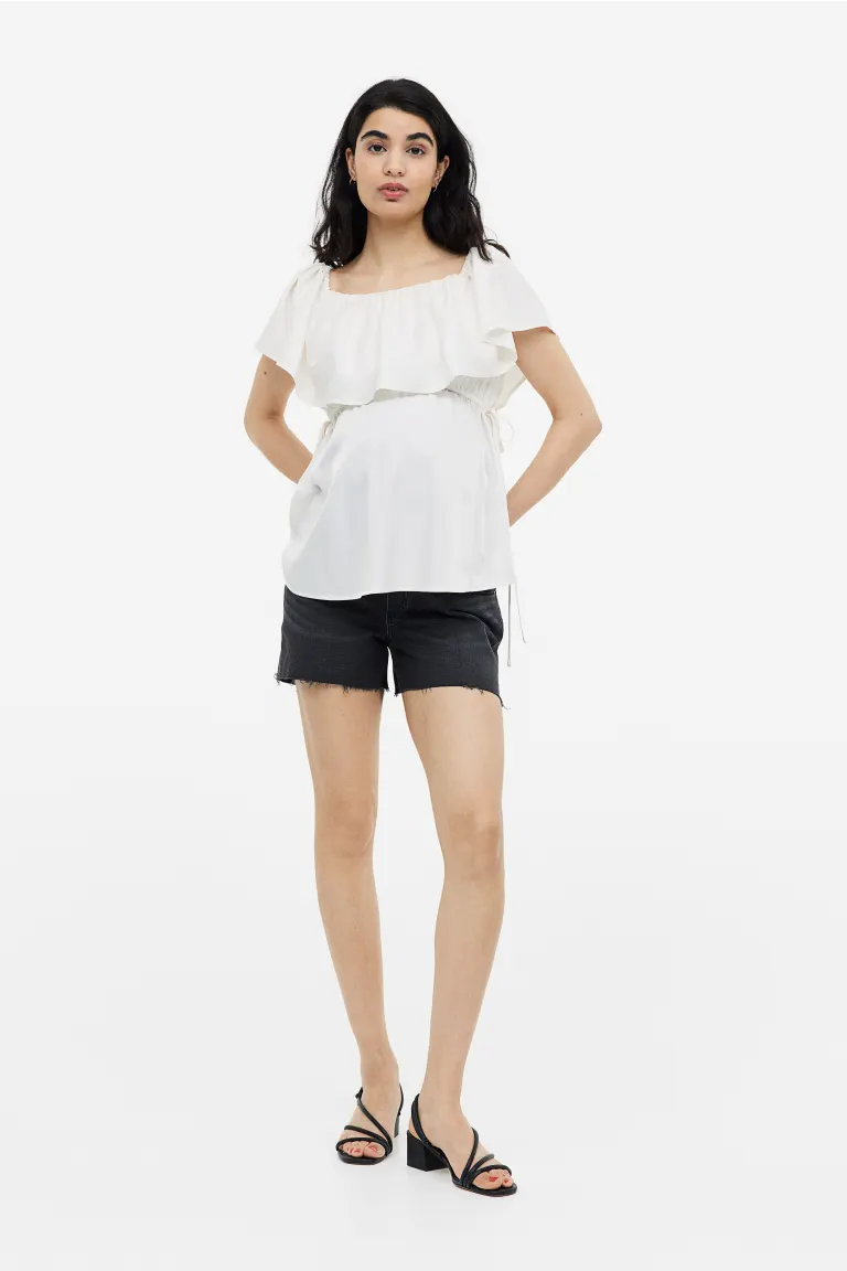 

Джинсовые шорты H&M, черный