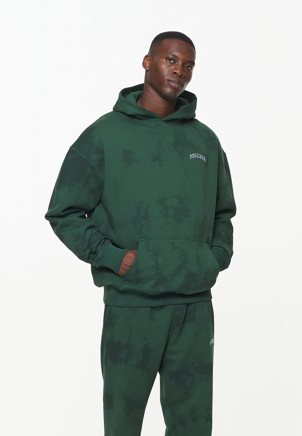 

Толстовка Pegador CALEY BATIK OVERSIZED HOODIE, британский зеленый
