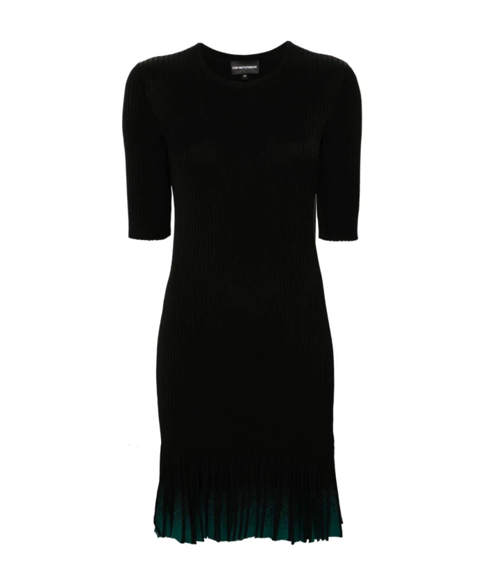 

Короткое платье Emporio Armani, черный