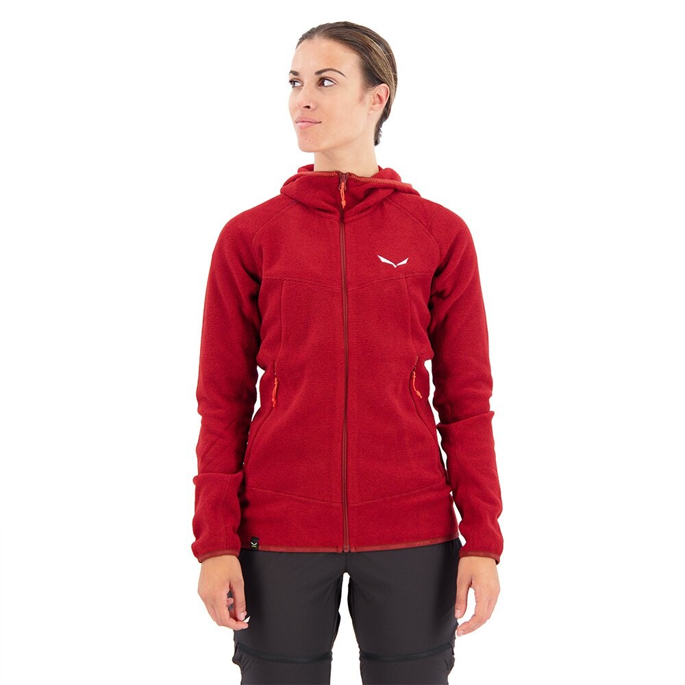 

Худи Salewa Nuvolo Polarlite, красный