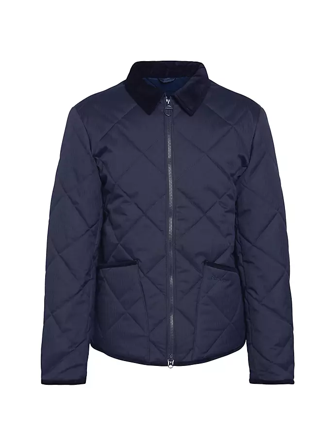 

Стеганая куртка Easton Liddesdale Barbour, синий