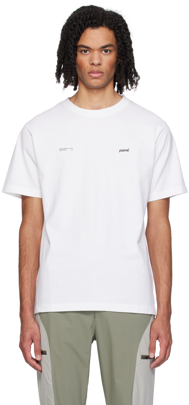 Белая классическая футболка BP Parel Studios